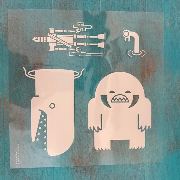 Star Wars Scum & Villainy Booster Pack Family Car Decals - Picture 5 of 7